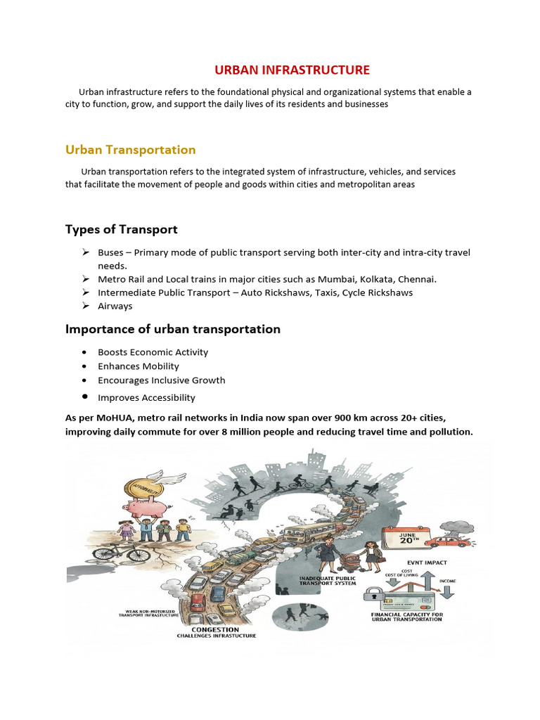 Presentation Urban Infra | PDF | Waste Management | Waste