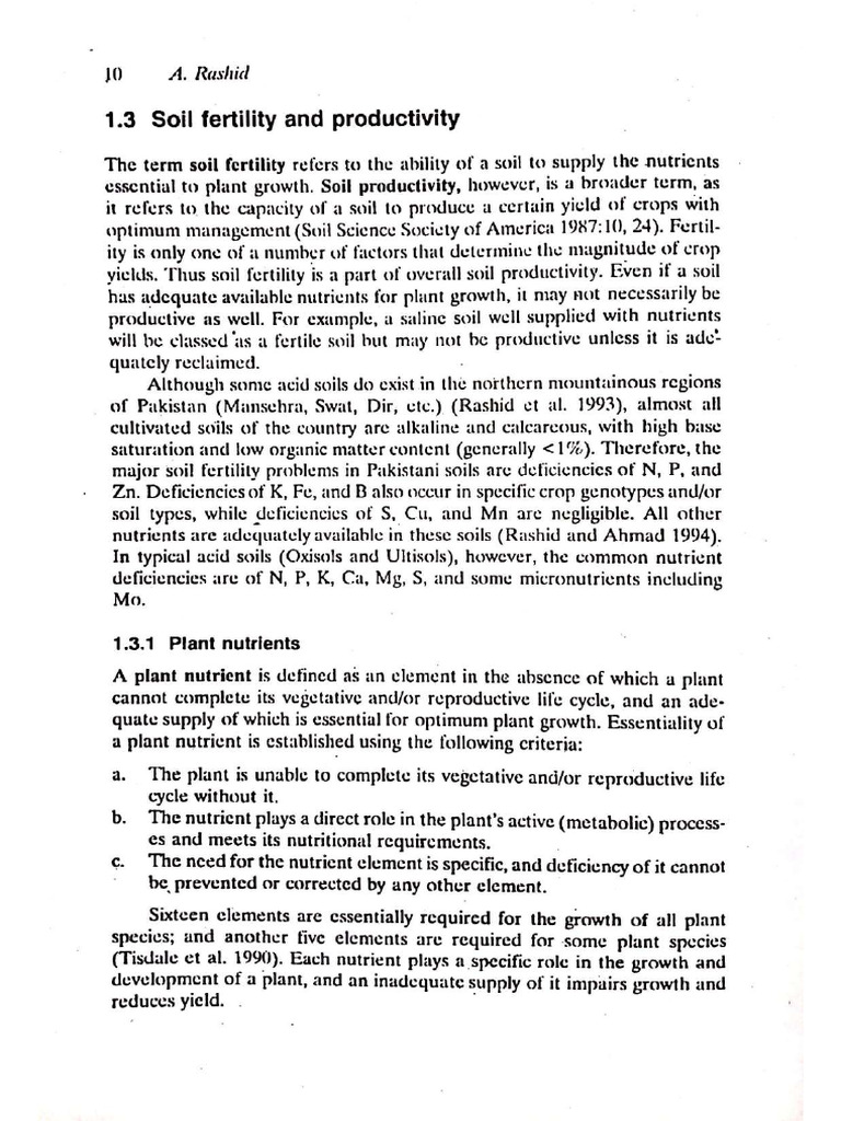 05 Soil fertility and productivity | PDF