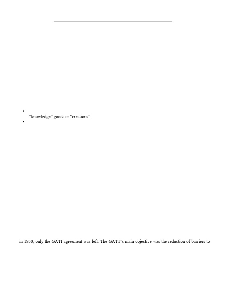 GPB 321 (Hassan Notes) | PDF | General Agreement On Tariffs And Trade ...