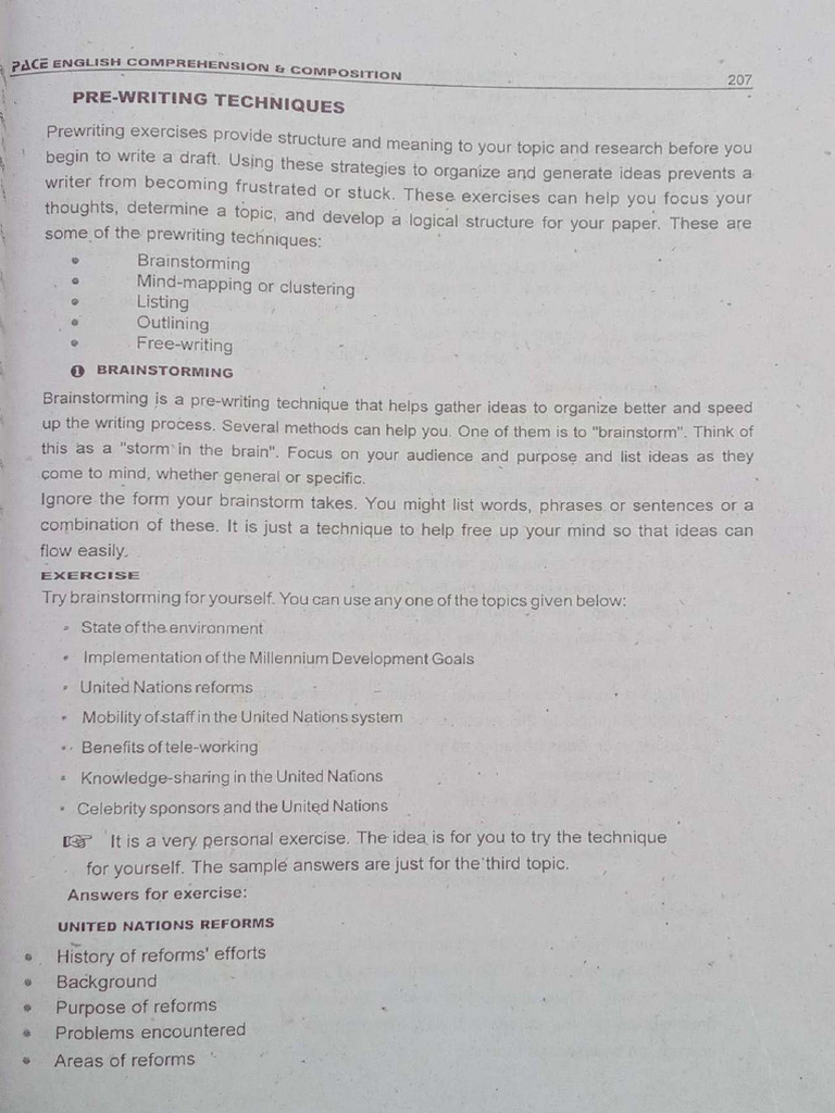 Pre Writing | PDF