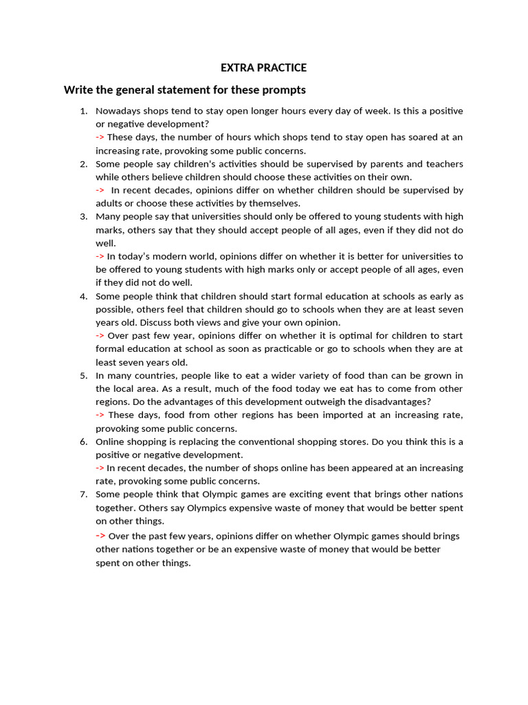 Practice General Statement | PDF | Chess Openings | Chess Theory