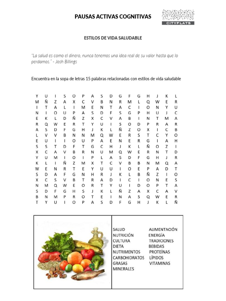 Estilos de Vida Saludable | PDF