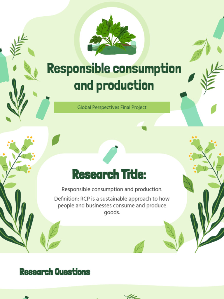 Final Project GP Myint Moh Aye Chan | PDF | Sustainability | Natural ...