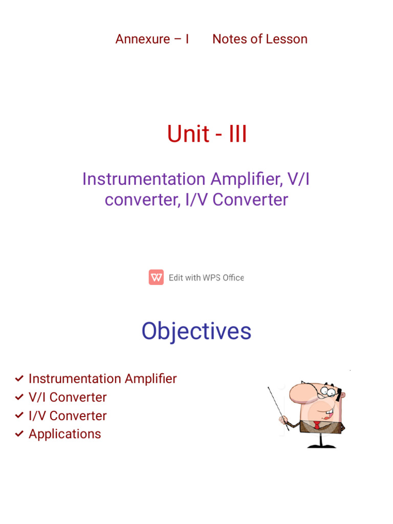 7.instrumentation Amplifier New | PDF