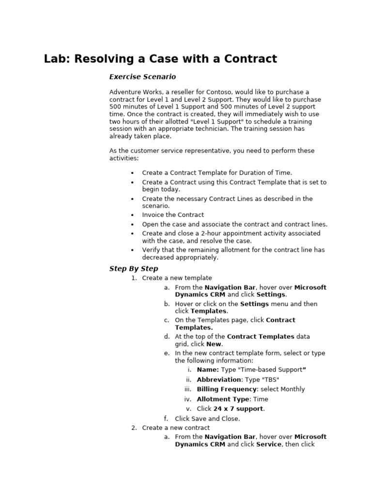 CRMApplications Academic Chapter5 CustomerServiceManagement - Lab54 ...