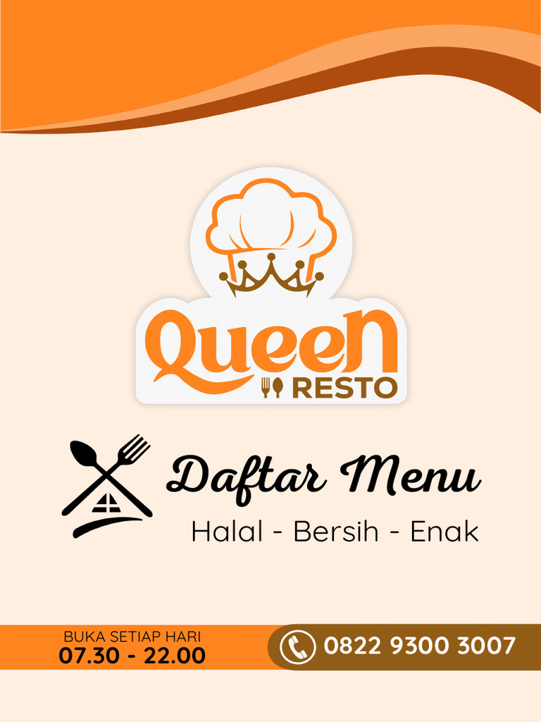 Buku Menu Queen Resto Harga Baru | PDF