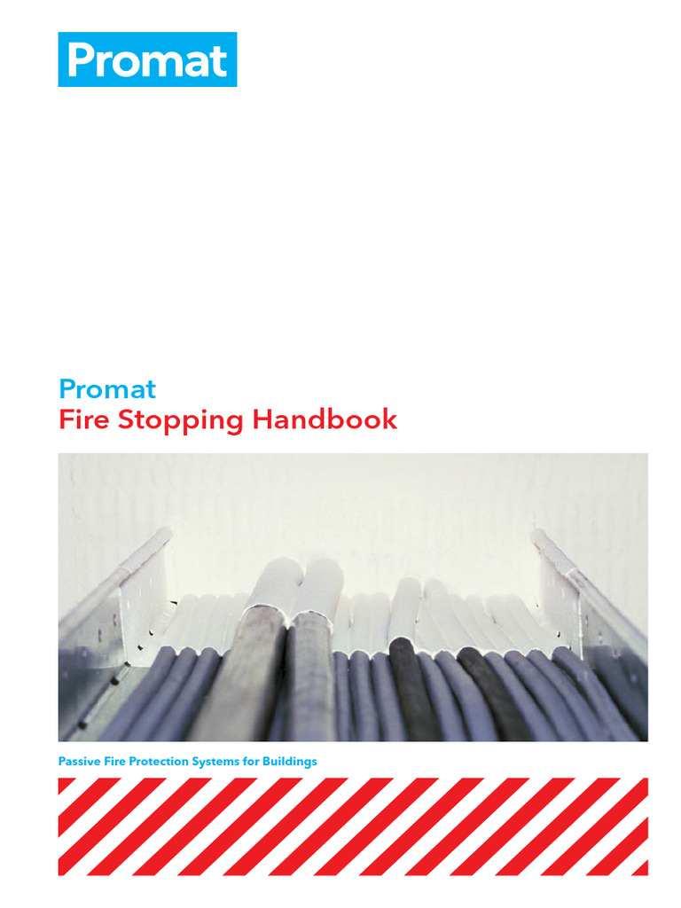 Fire Stopping Promat | PDF | Pipe (Fluid Conveyance) | Smoke