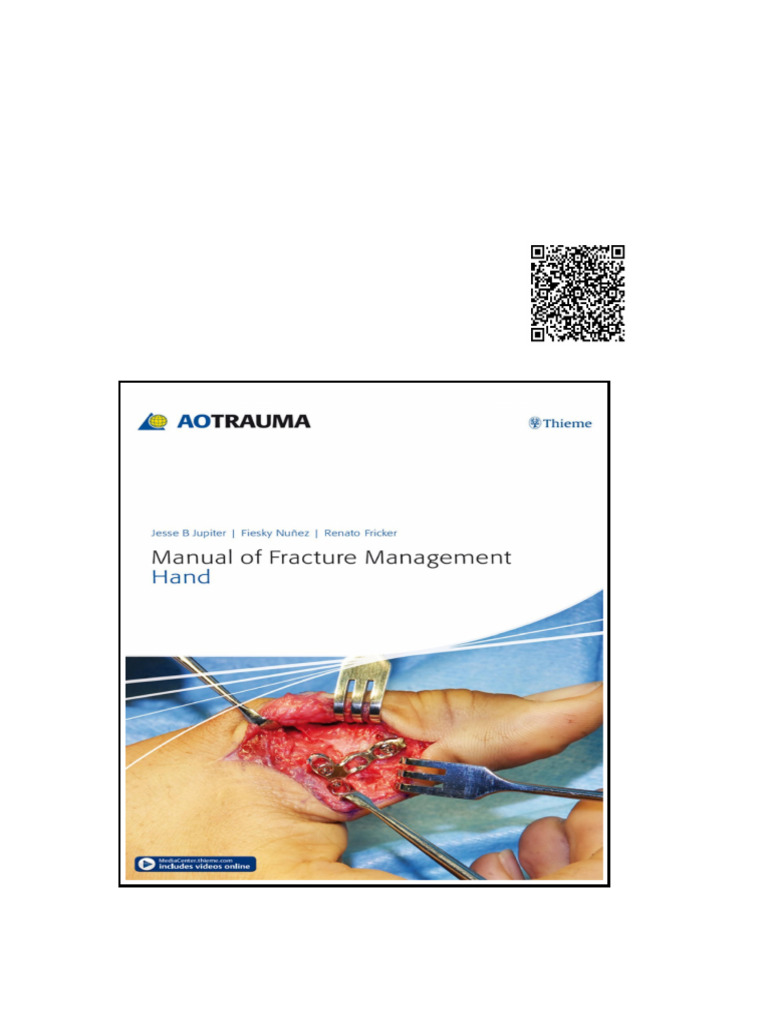 Manual of Fracture Management Hand | PDF | Morphology (Linguistics) | Word