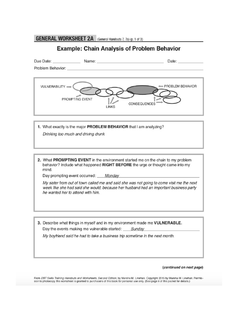 Chain Analysis Example | PDF
