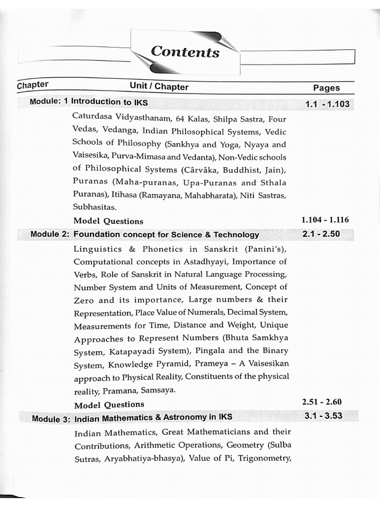 IKS PDF Unit-1 | PDF