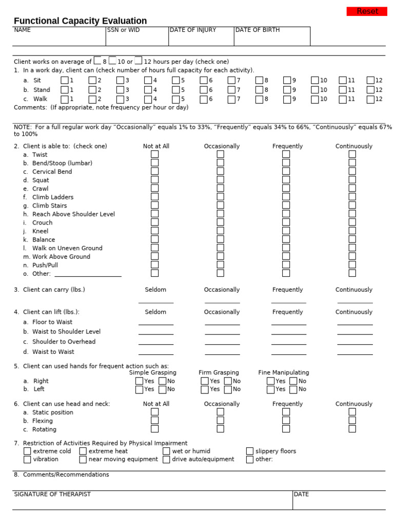 FCE FORM | PDF