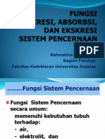 Kuliah 1 Fungsi Sekresi Absorpsi Dan Ekskresi SP