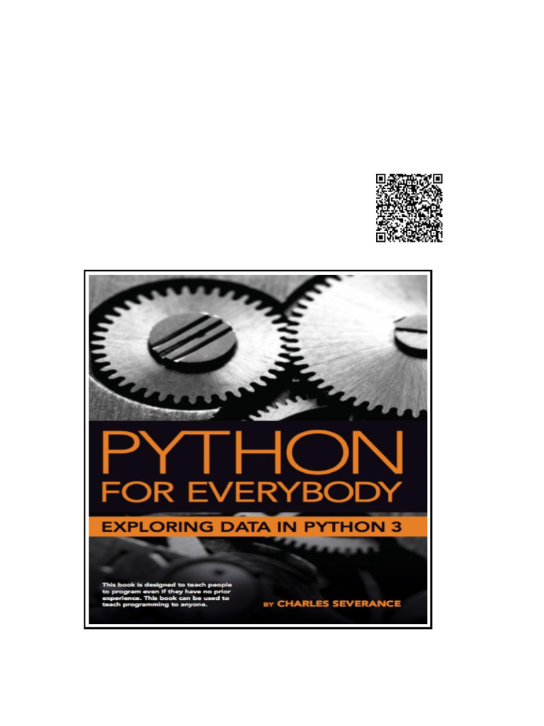Python For Everybody Charles R Severance | PDF