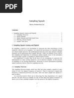 Sampling Signals: Bustec Production LTD