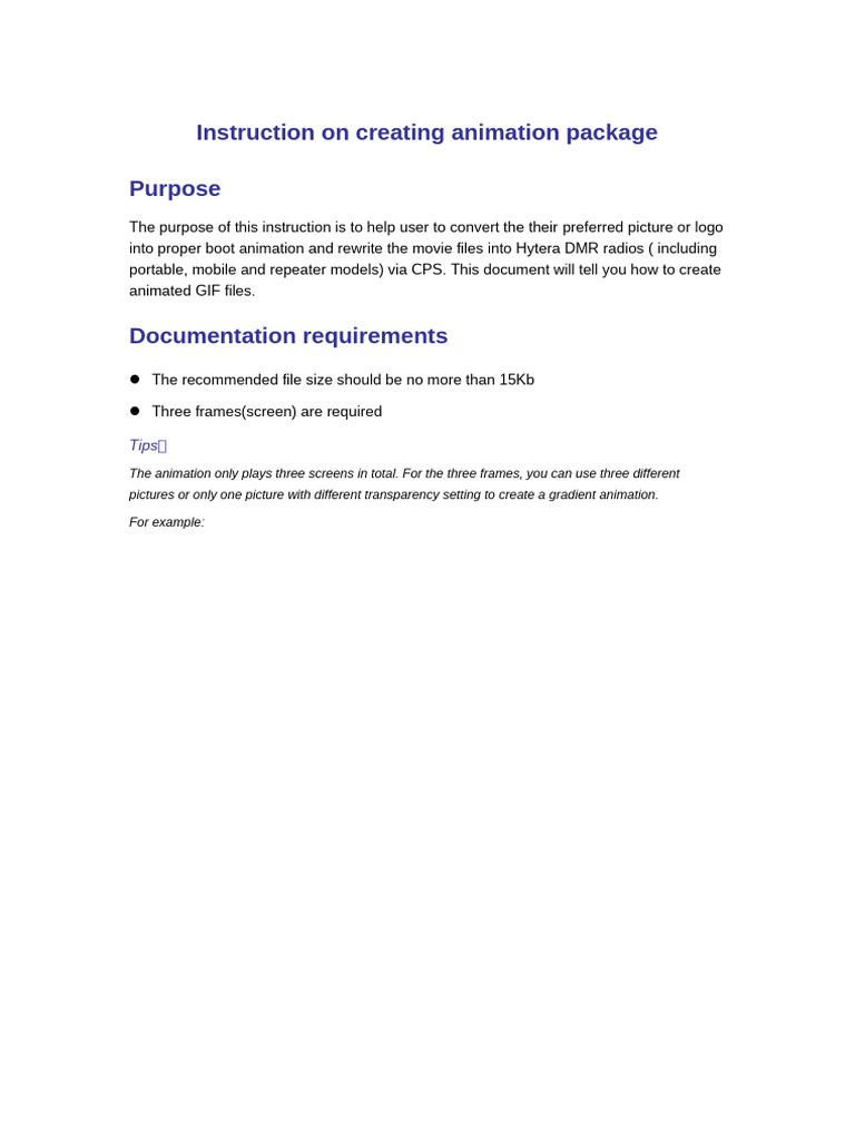 WF - Instruction On Creating Animation Package | PDF | Adobe Photoshop ...