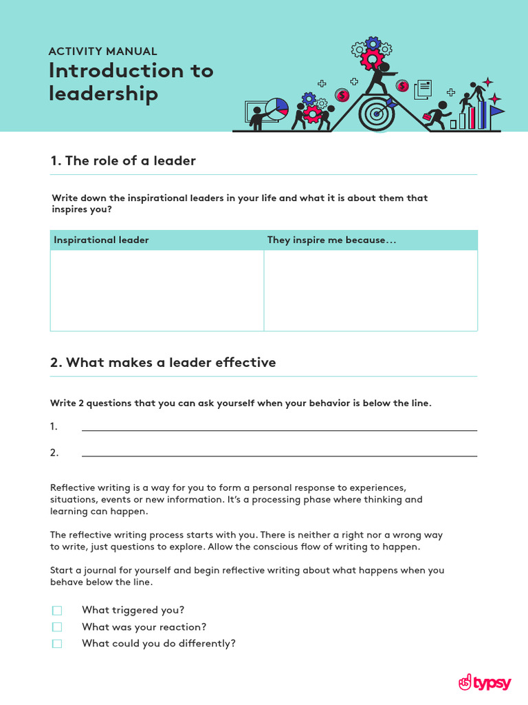 Introduction To Leadership Activity Manual Resource | PDF | Leadership ...