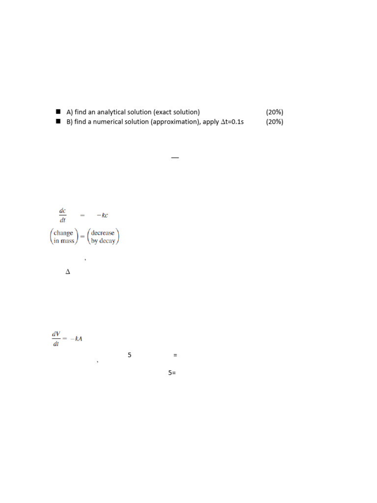 Questions of Assignment 1.1 | PDF
