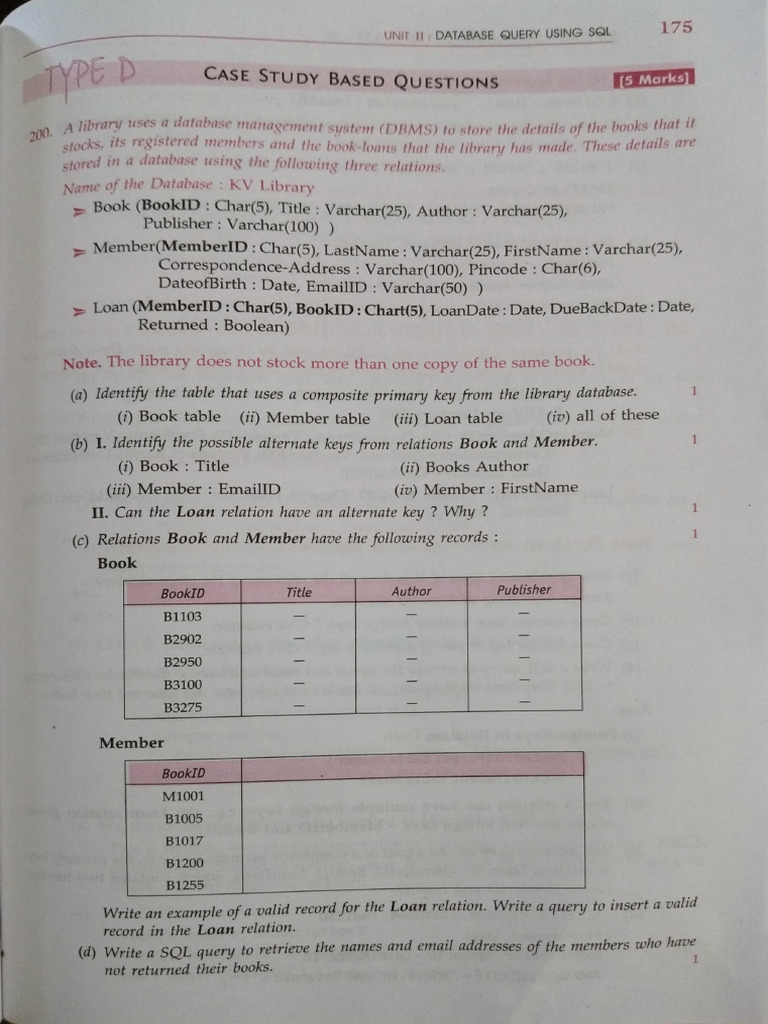 XII IP 065 SQL PART4 | PDF | Software Design | Databases