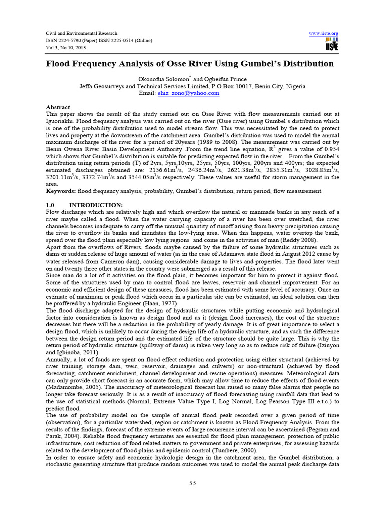 234677619 | PDF | Flood | Drainage Basin