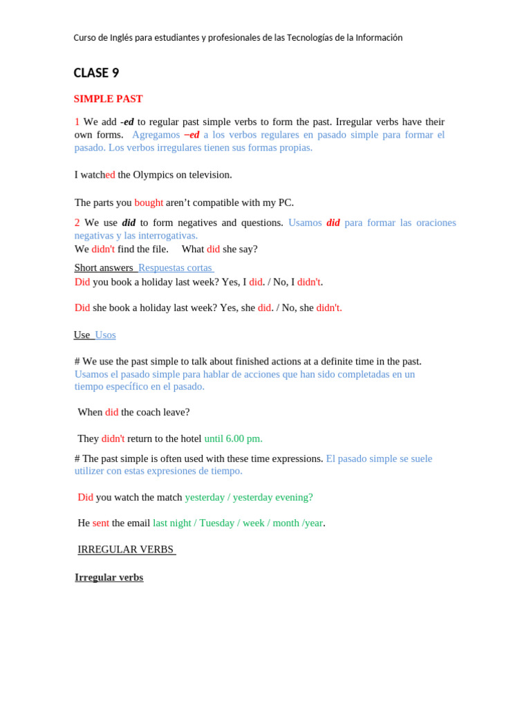 CLASE 9 | PDF | Language Mechanics | Linguistic Morphology