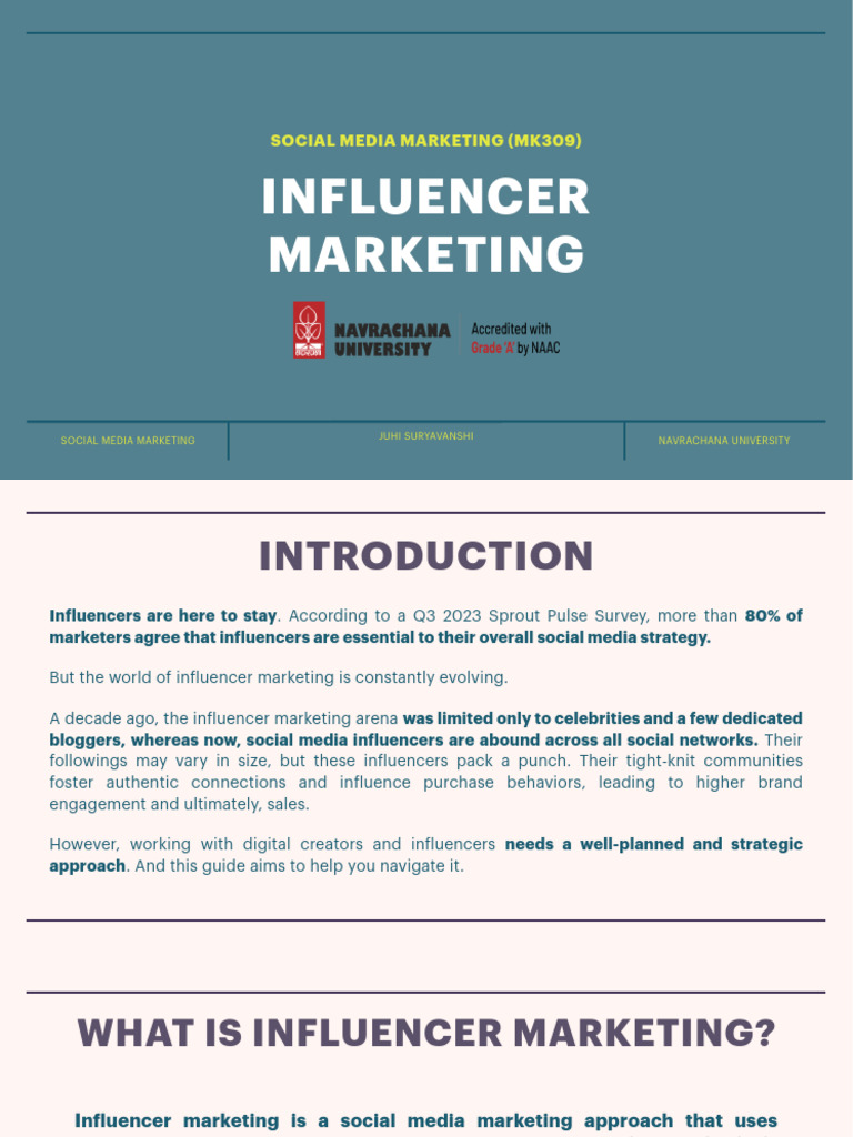 Influencer Marketing | PDF | Brand | Marketing