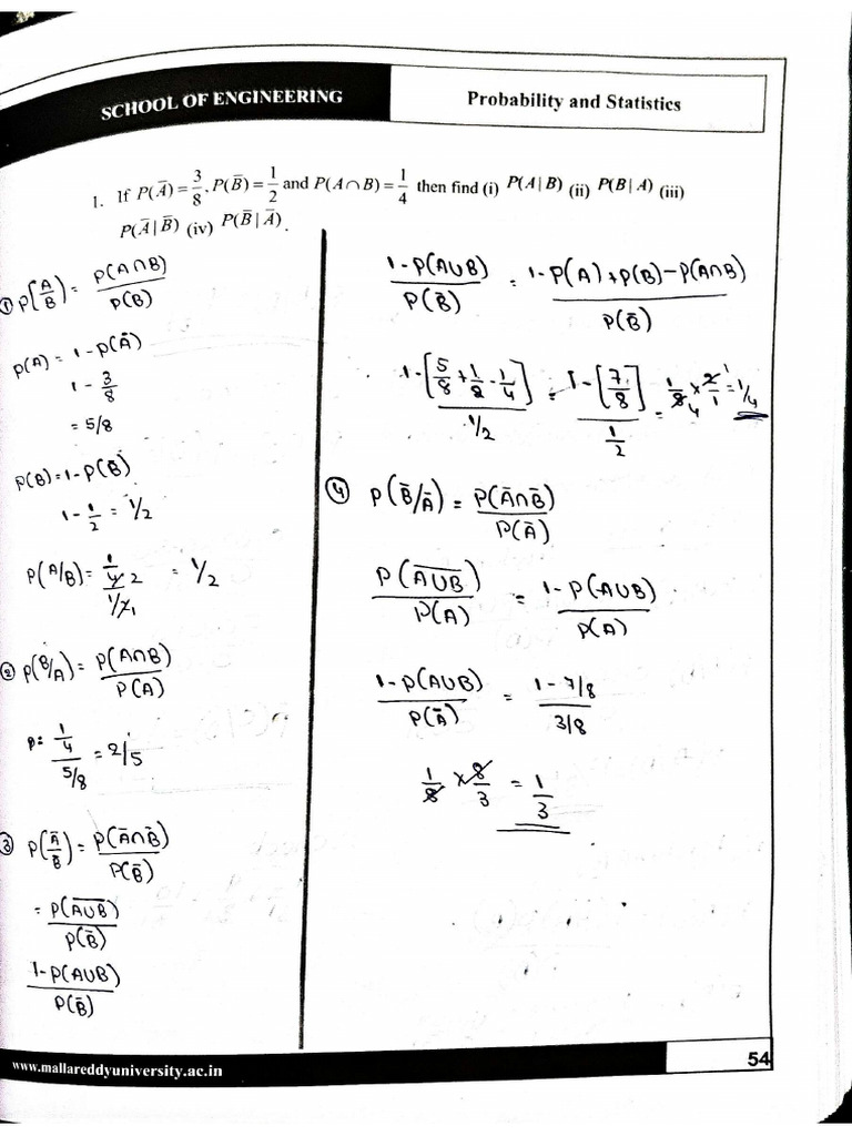 Maths Manual Answers | PDF