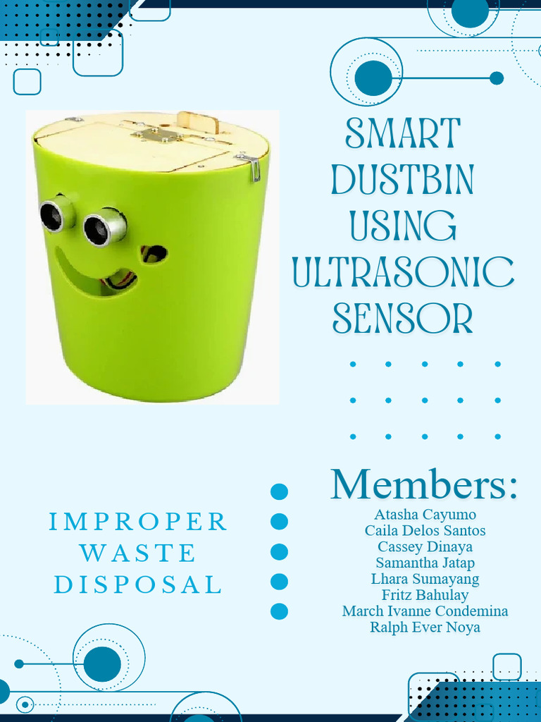Smart-Dustbin | PDF | Servomechanism | Ultrasound
