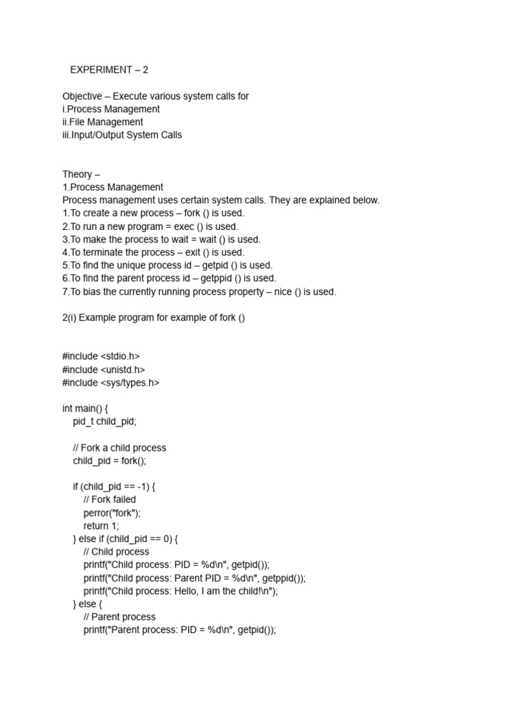 Ex-2 and Ex-3 | PDF | Computing | Operating System Technology