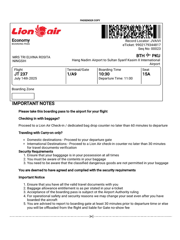 Ok Confirmation _ Check-In | PDF | Airport | Aviation