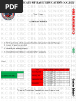 GRADE 10 CSL 001 2026 Exam | PDF | Leadership