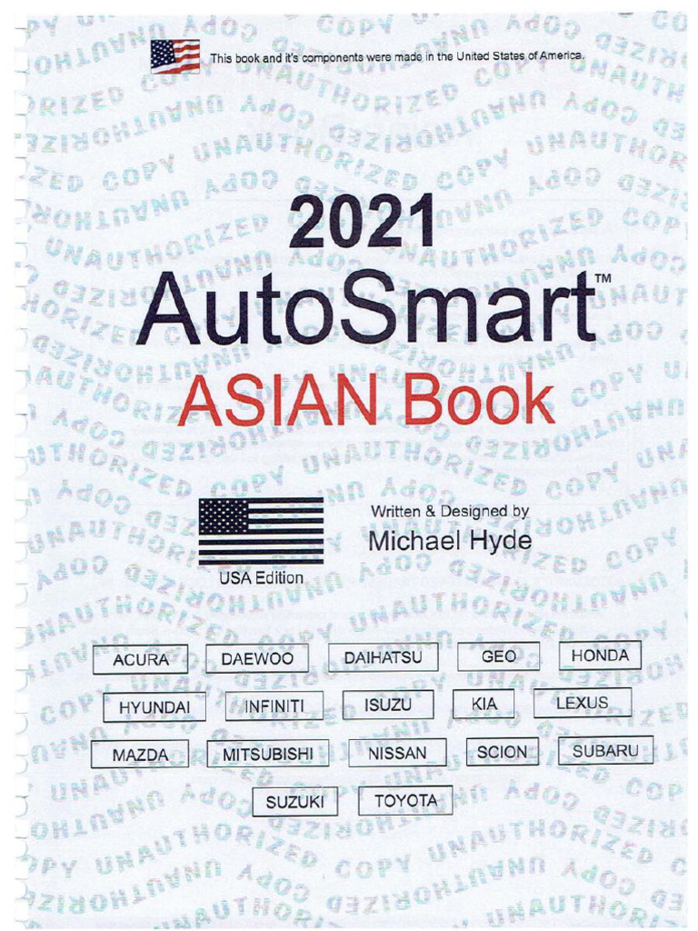 2021 AutoSmart ASIAN Book | PDF