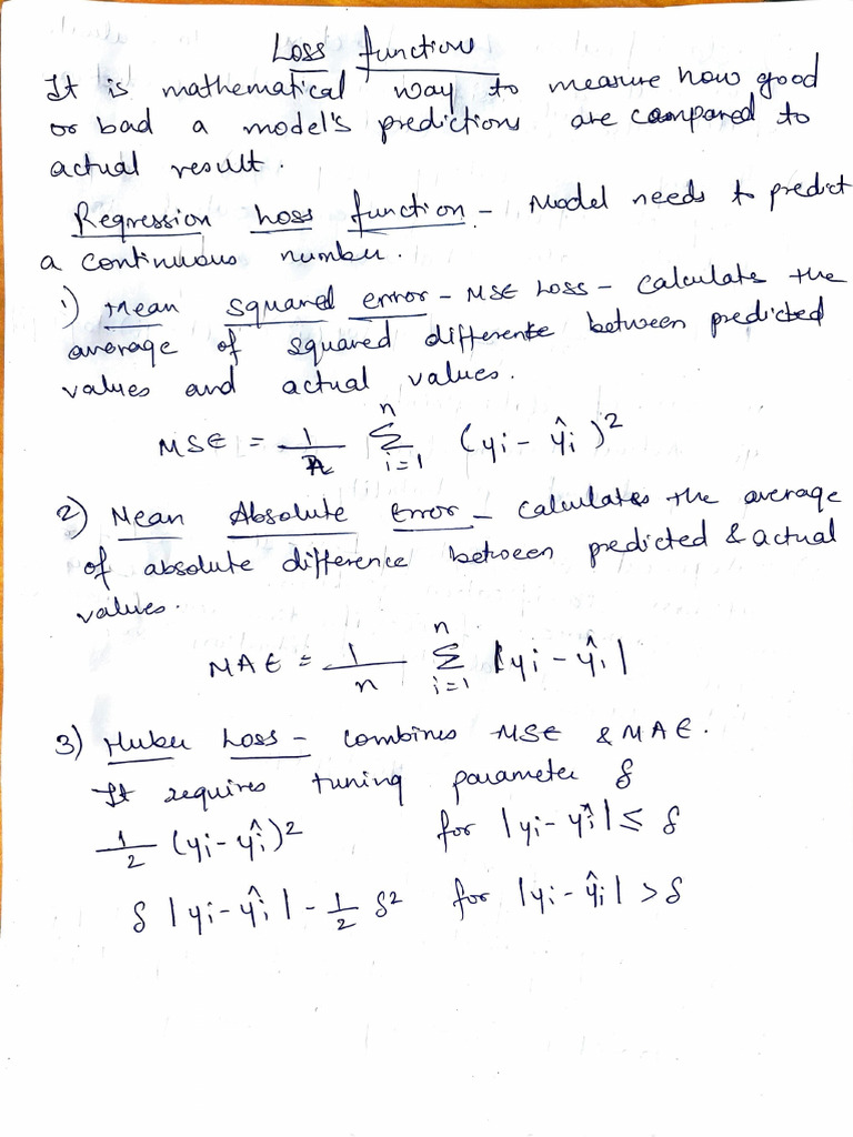 DL Unit 1 Notes | PDF