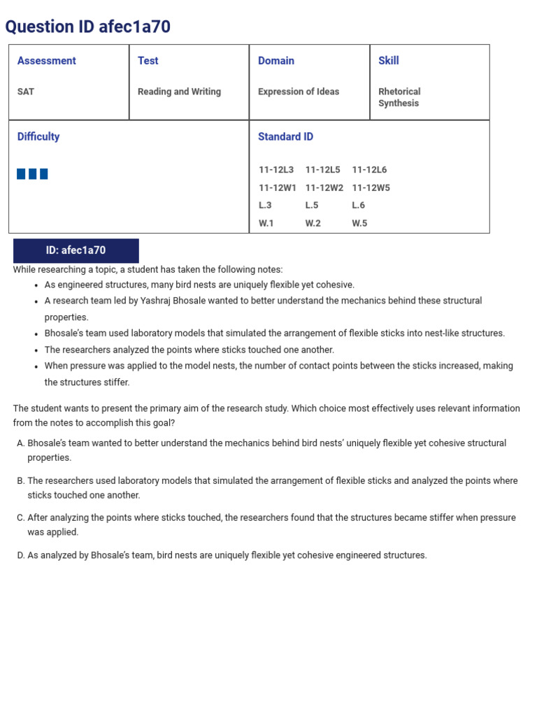SAT Expression of Ideas | PDF | Visual Perception | Coast
