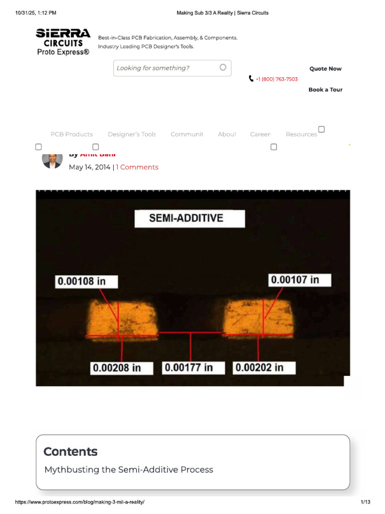 Semi Additive Process | PDF