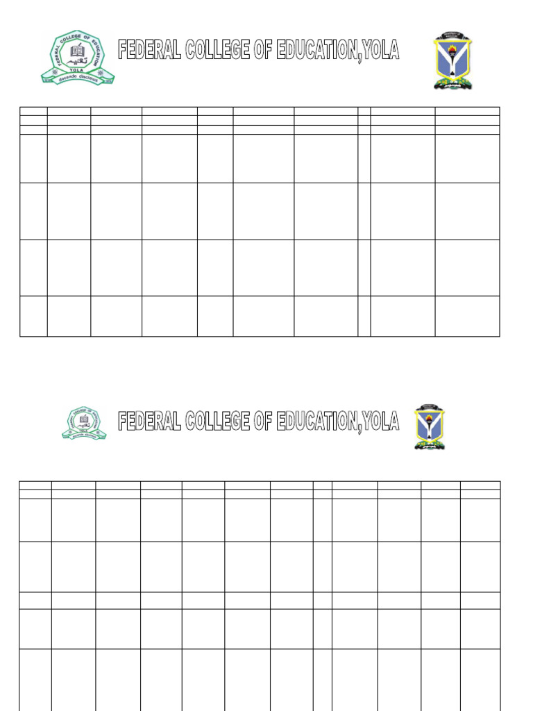 2026 Lecture Time Table 1st Sem | PDF