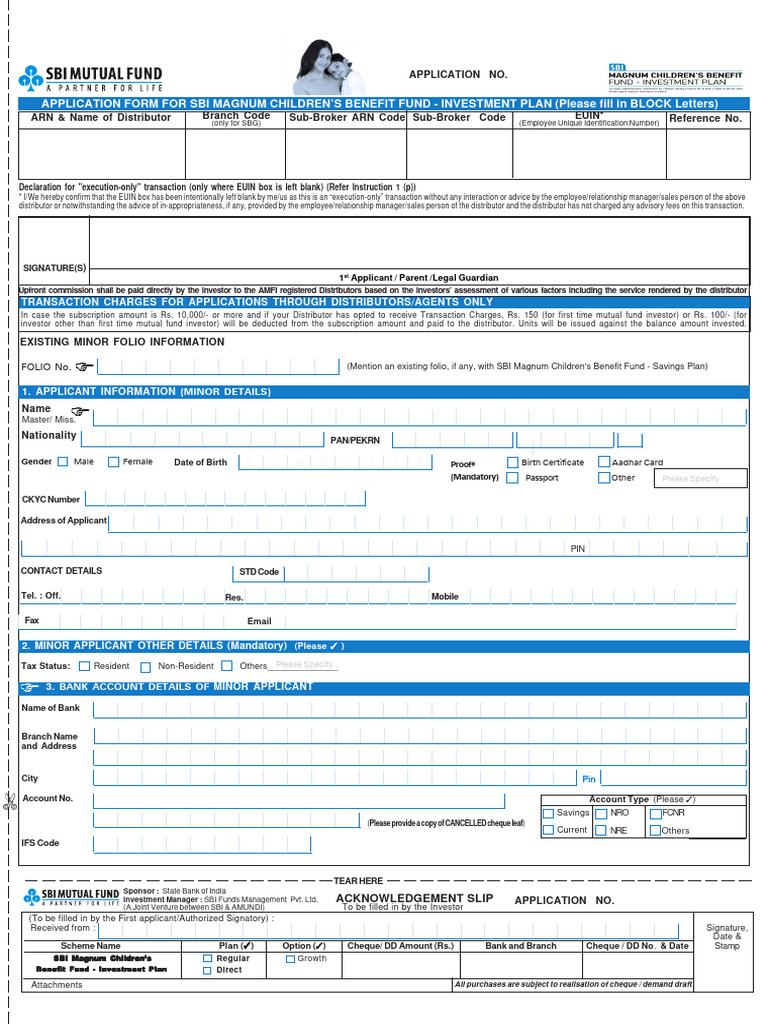 application form CHILDREN B | PDF | Cheque
