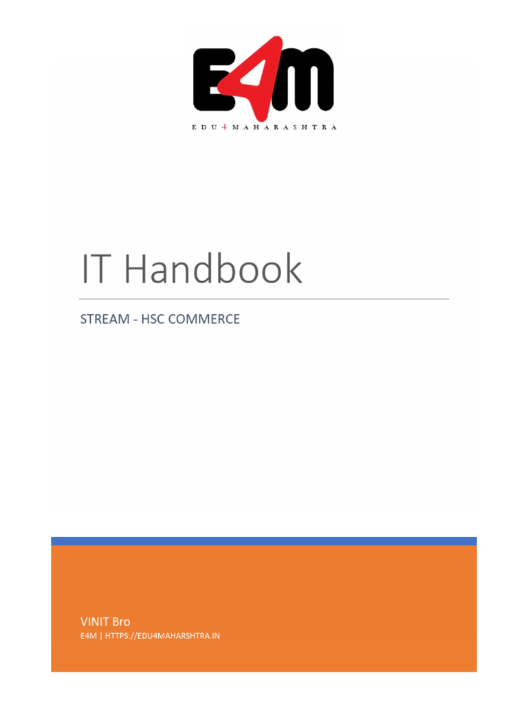 Com It Handbook | PDF | Web Page | Html5