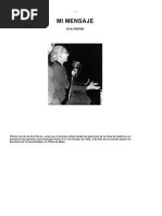 Mi Mensaje- Eva Perón