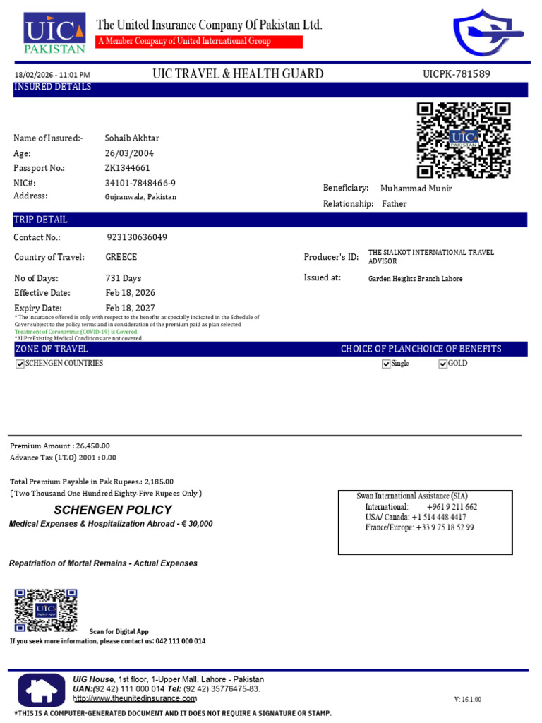 Travel Policy | PDF | Insurance | Indemnity