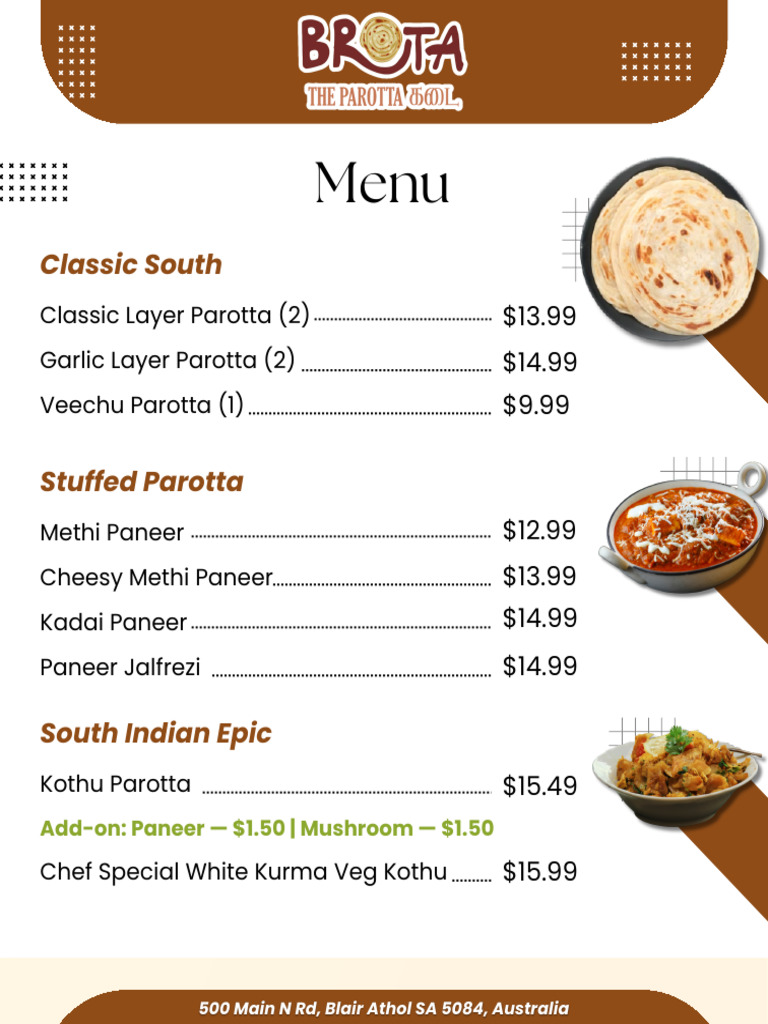 Menu | PDF