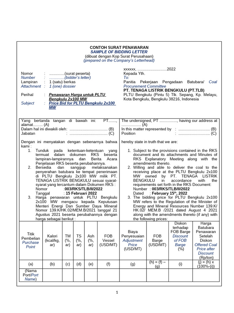 Quotation Format | PDF