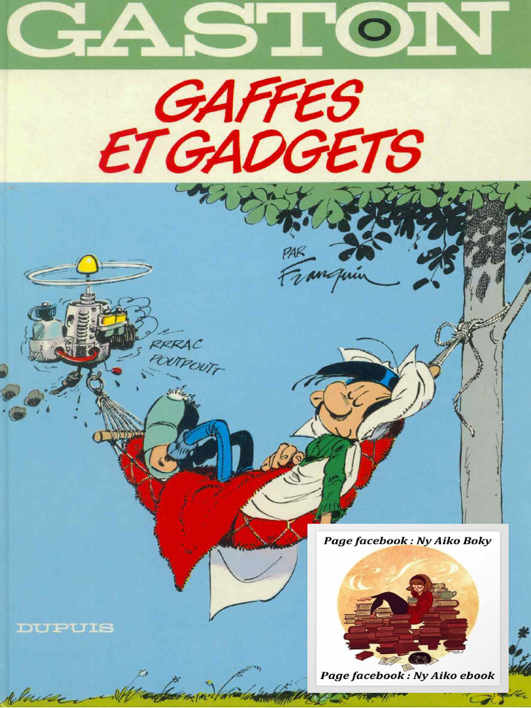 Gaston Lagaffe - 00 - Gaffes Et Gadgets | PDF