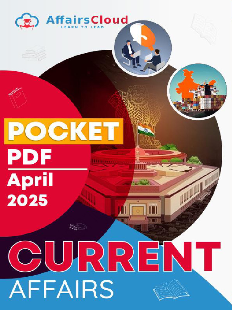 Current Affairs Pocket PDF - April 2025 by AffairsCloud 1 | PDF