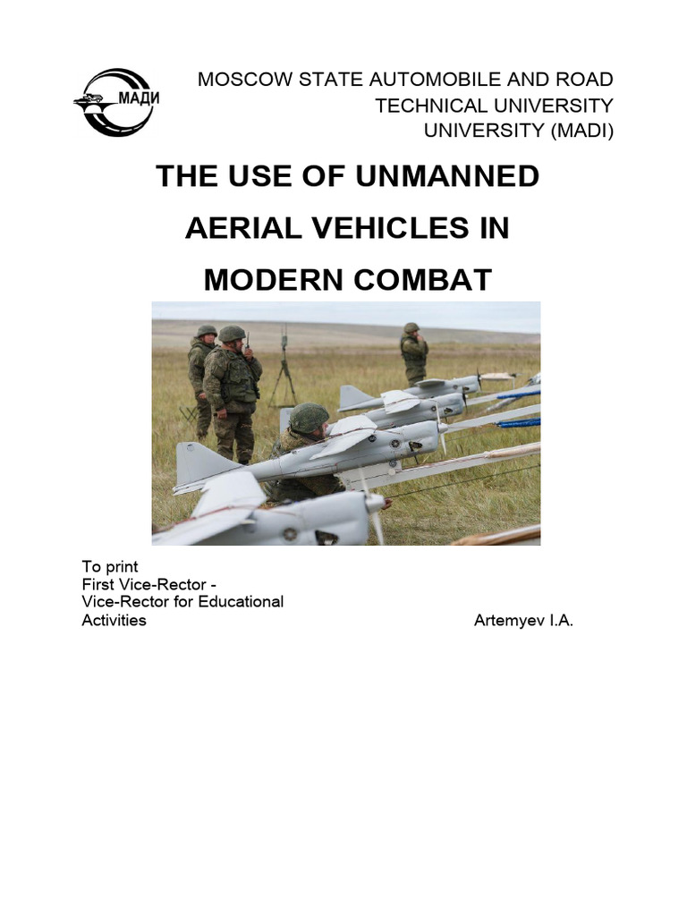 Use of Unmanned Drone Book in Army | PDF | Unmanned Aerial Vehicle ...