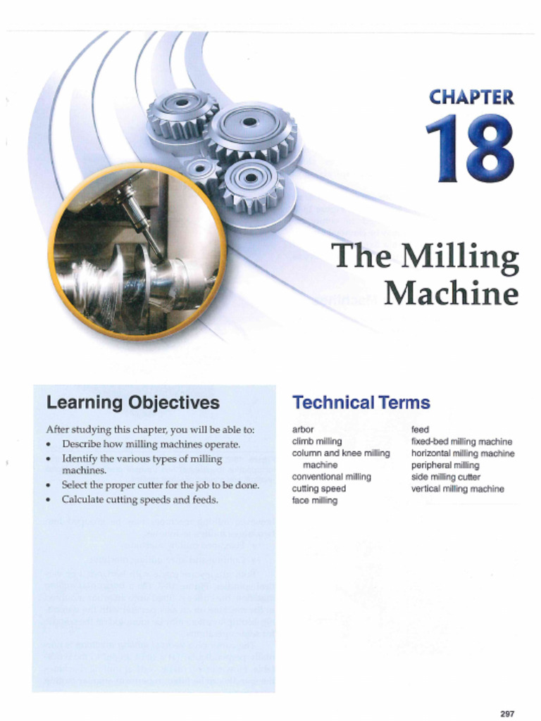 Chapter 18. The Milling Machine | PDF