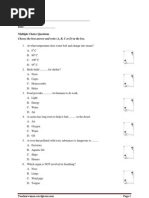 Download Brunei SPN21 Year 6 Science Revision exercise 1 Questions only by Isra Wanee SN101132327 doc pdf