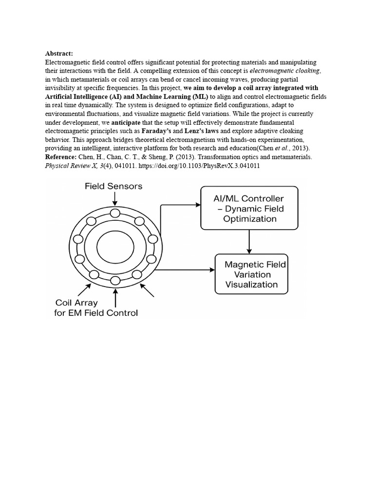 Abstract Electromagnetic Control | PDF