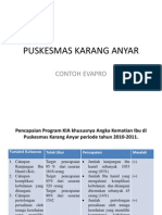 PUSKESMAS KARANG ANYAR ( Fakultas Kedokteran Universitas Lampung )