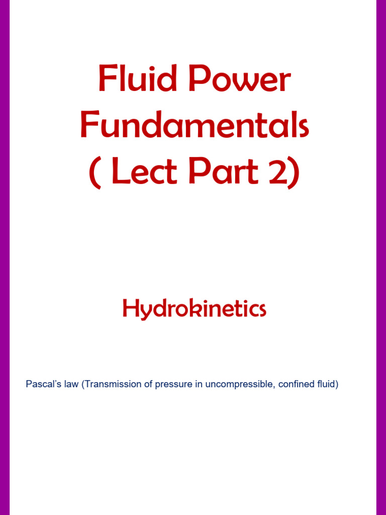 Lecture 2 Unit 1 Applied Fluidics 1 | PDF | Fluid Dynamics | Turbulence