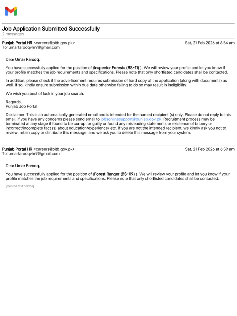 Gmail - Job Application Submitted Successfully 02.03.26 | PDF